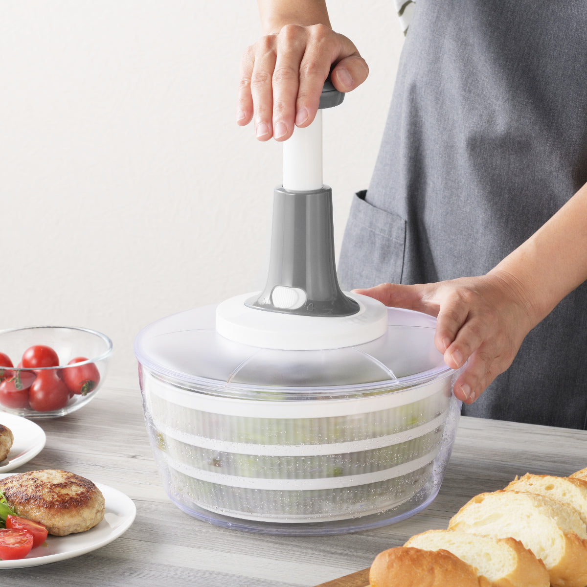 サラダスピナー＆フードプロセッサー みじん切り器 – ハウジー