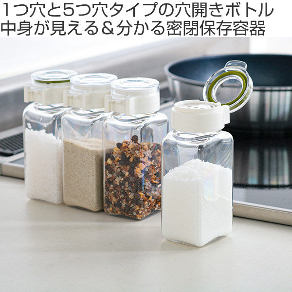 フレッシュロック スパイスボトル 110ml 1ホール 5ホール パッキン付き