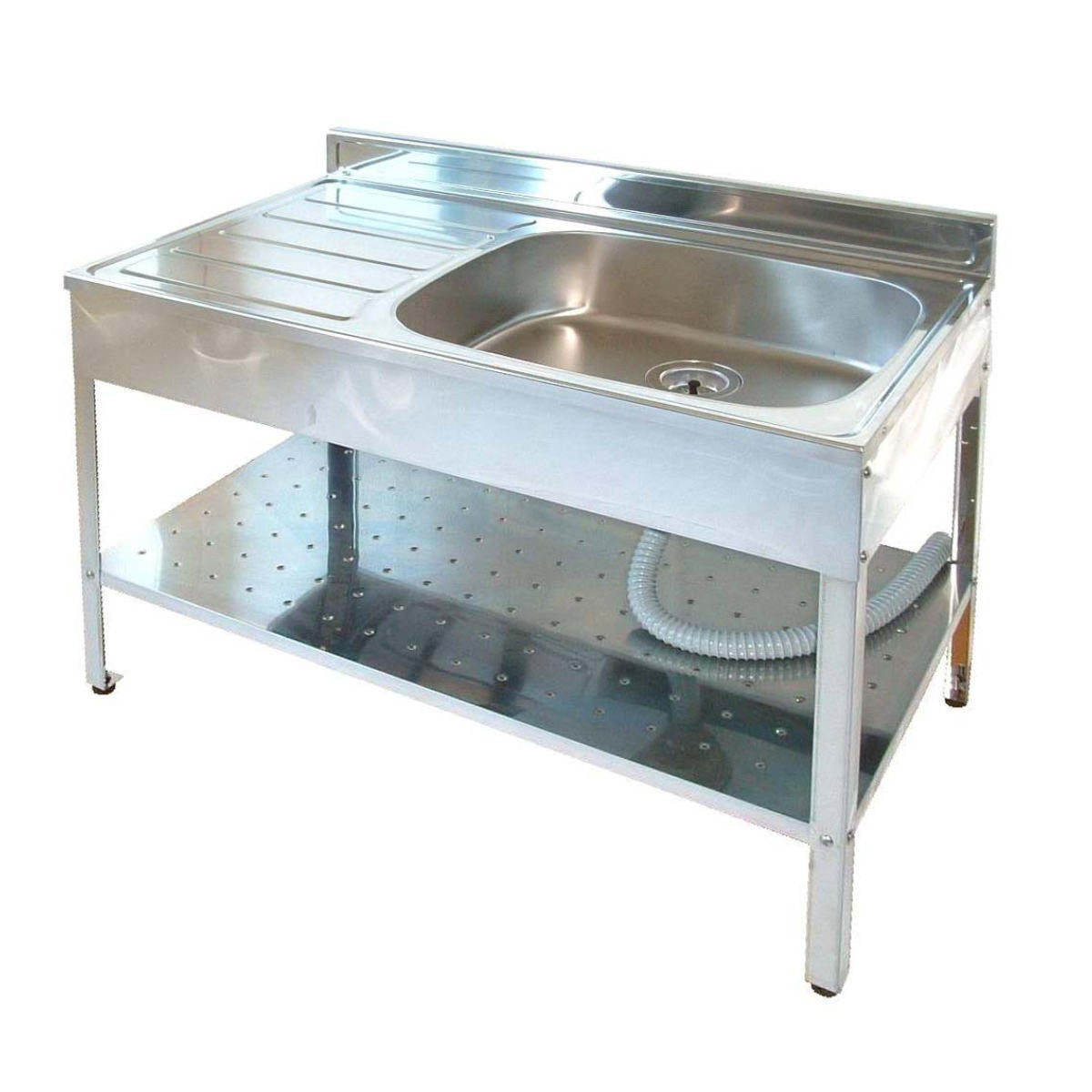 流し台 ステンレス 簡易流し台 幅60×奥行55×高さ78cm ガーデンシンク