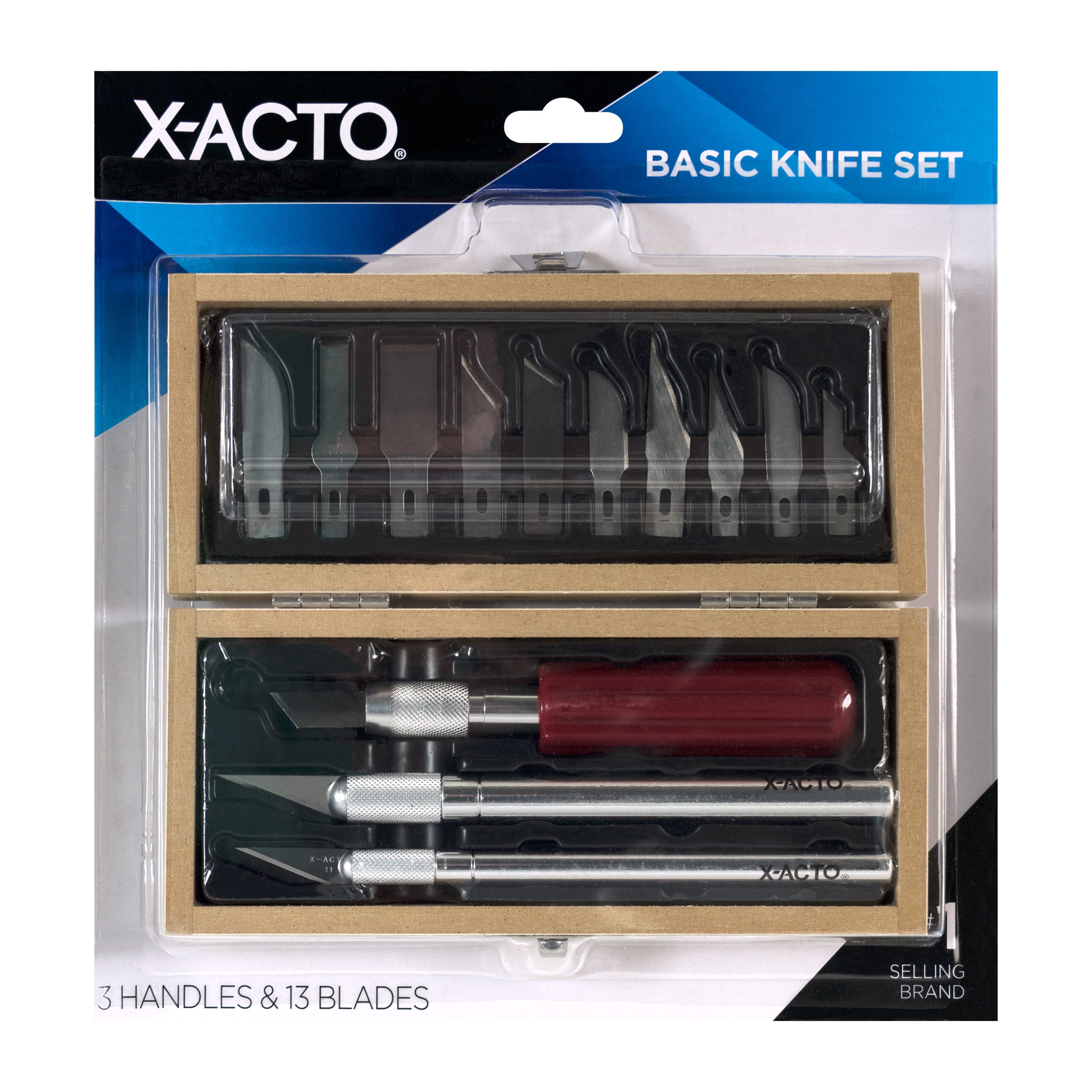X-ACTO Basic Precision Knife Set with Carbon and Steel Sharpened
