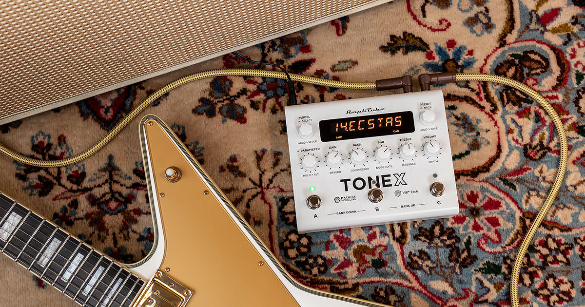 IK Multimedia、TONEXの誕生2周年を記念して、TONEX Pedalのホワイト