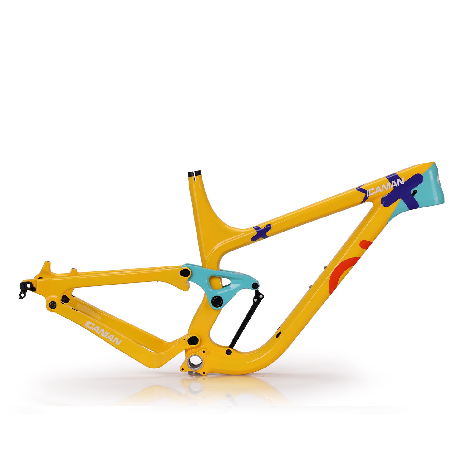 Best 150mm Travel full suspension Carbon Enduro MTB Frame P9