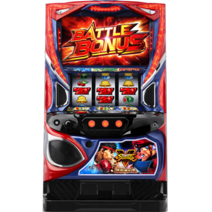 スマスロ ストリートファイターV』、平均400枚の「BATTLE BONUS」が