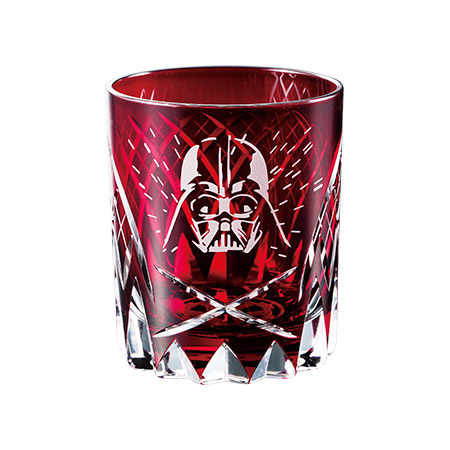 プレミコ】STAR WARS™ ダース・ベイダー/江戸切子 オリジナル江戸切子