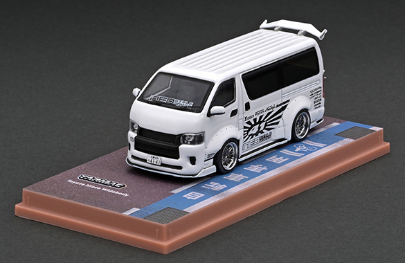 T64-038-WH 1/64 Toyota Hiace Widebody White | LINE UP | [公式