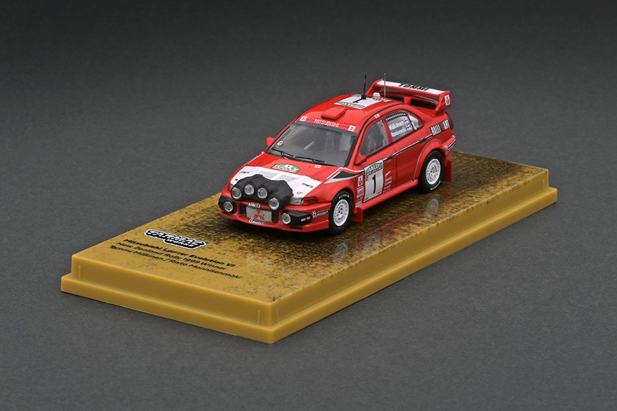 T64-021-99NZD 1/64 Mitsubishi Lancer Evolution VI WRC New Zealand