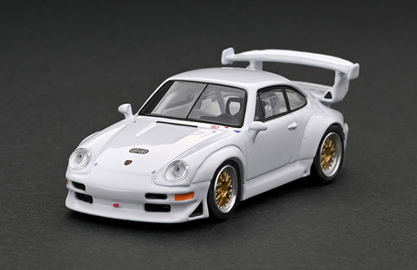 T64S-004-WH 1/64 Porsche 911 GT2 White | LINE UP | [公式] ignition