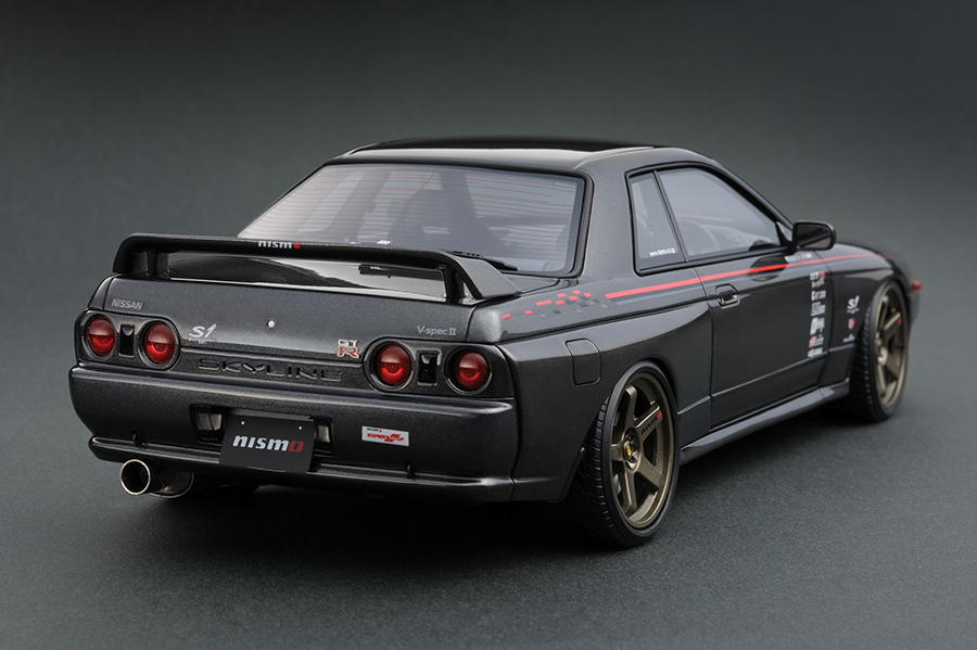IG0087 1/18 Nismo R32 GT-R S-tune Gun Gray Metallic | LINE UP