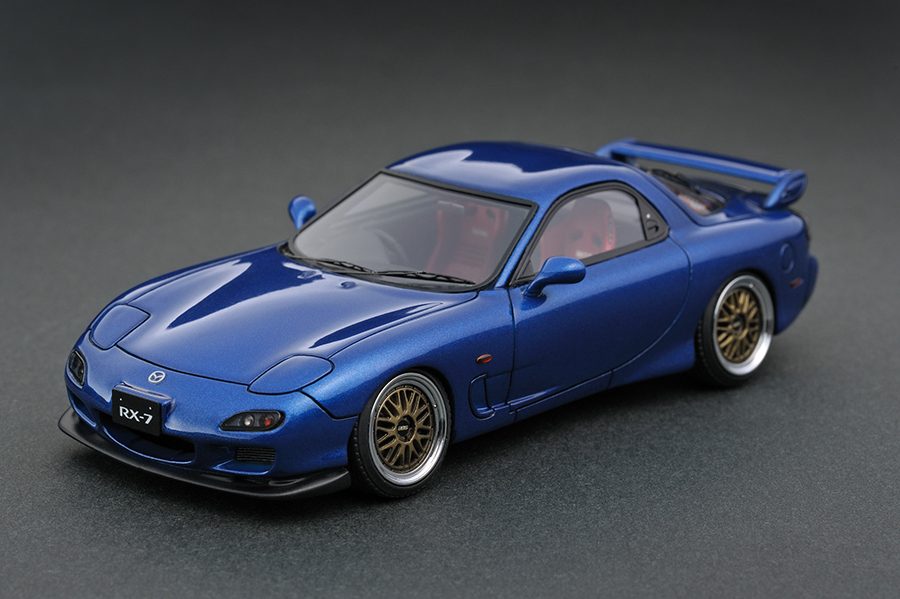 IG0204 1/43 MAZDA RX-7 (FD3S) Type RS Blue | LINE UP | ignition