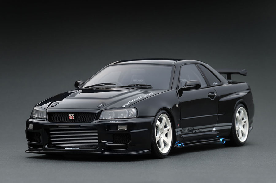 IG1473 1/18 TOP SECRET GT-R (BNR34) Black | LINE UP | [公式