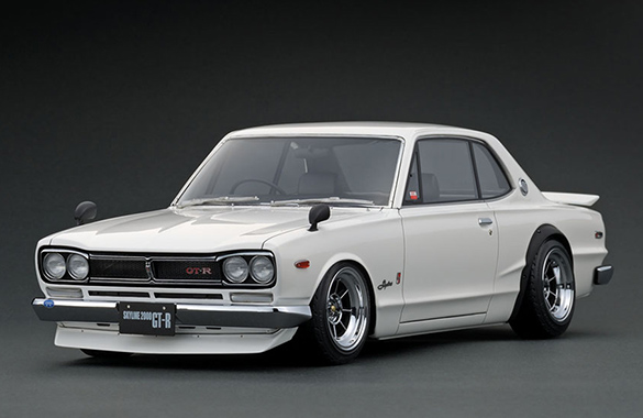 IG1592 1/12 Nissan Skyline 2000 GT-R (KPGC10) White | LINE UP