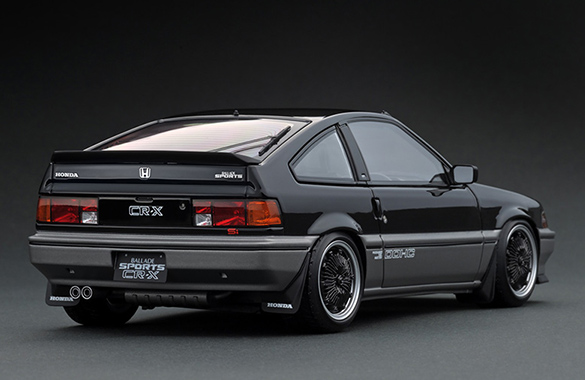 IG1626 1/18 Honda BALLADE SPORTS CR-X Si (E-AS) Black/Silver