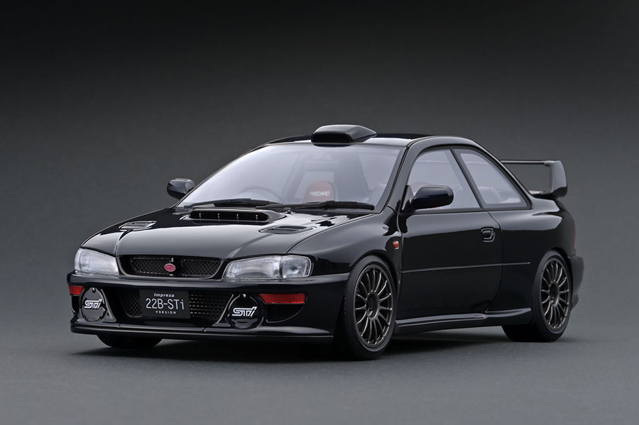 IG1640 1/18 SUBARU Impreza 22B-STi Version GC8改 Black | LINE UP