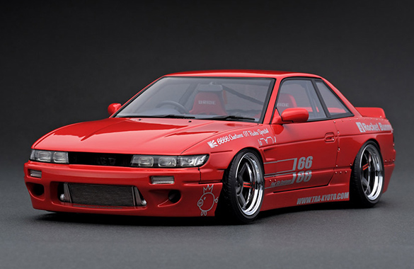 専用 イグニッションモデル 1/18 ロケバニ S13シルビア Rocket Bunny