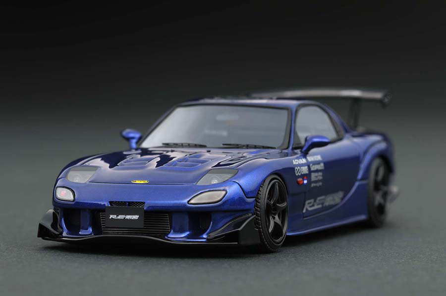 IG1342 1/43 Mazda RX-7 (FD3S) RE Amemiya Blue | LINE UP | [公式