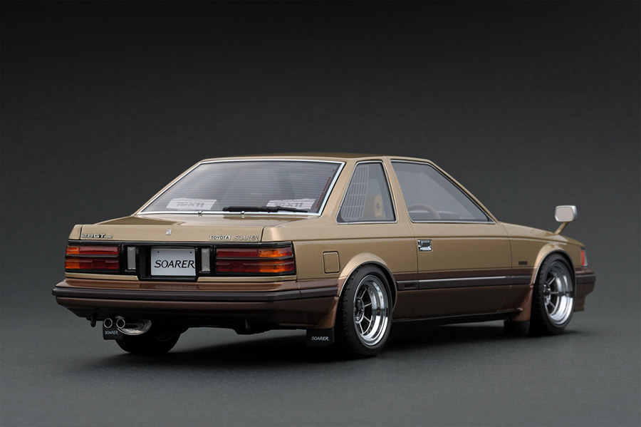 IG1372 1/18 Toyota Soarer 2800GT Extra (Z10) Gold/Brown | LINE UP