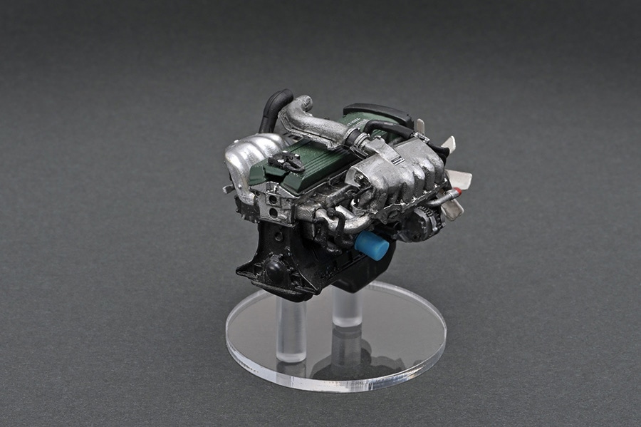 IG2436 1/18 Tommy kaira M20 (R31) Skyline Blue Black With Engine