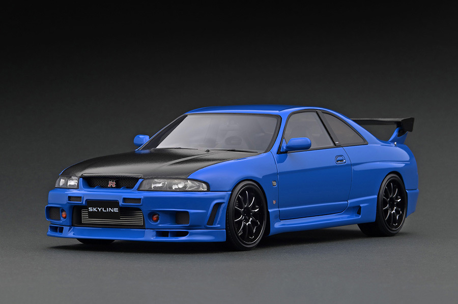 IG2780 1/18 Nissan Skyline GT-R (BCNR33) Blue | LINE UP | [公式