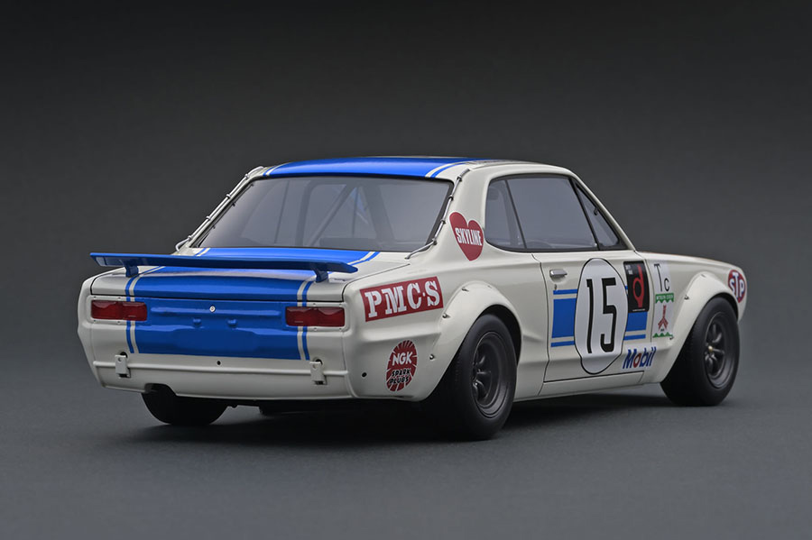 IG2016 1/18 Nissan Skyline 2000 GT-R (KPGC10) (#15) 1972 Fuji