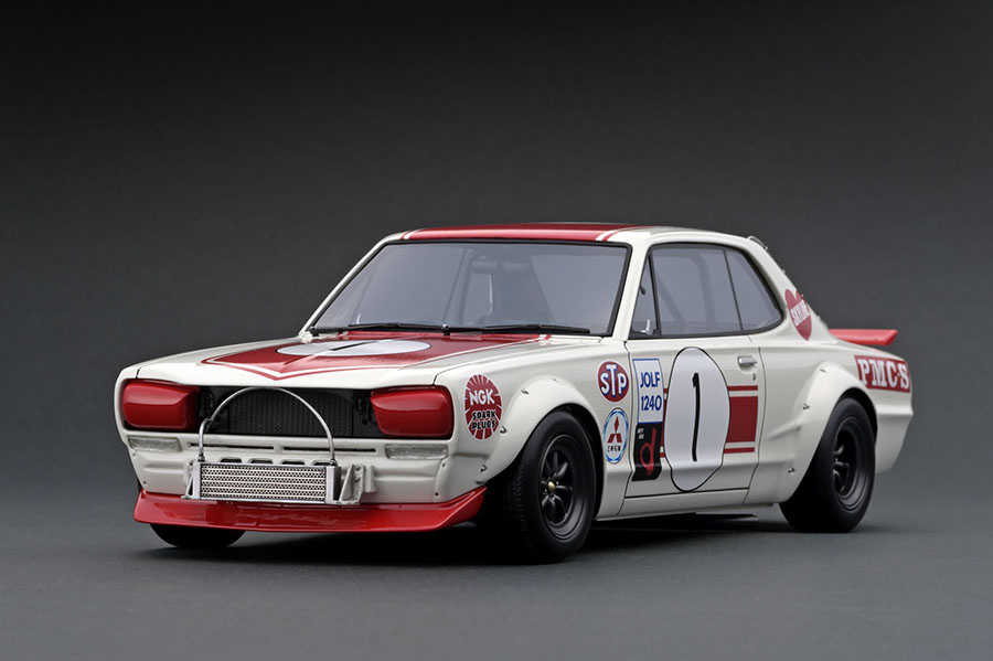 IG2017 1/18 Nissan Skyline 2000 GT-R (KPGC10) (#1) 1971 Fuji