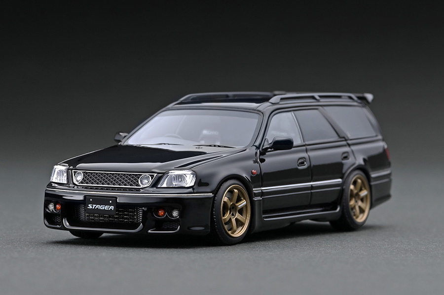 IG2078 1/43 Nissan STAGEA 260RS (WGNC34) Black | LINE UP | [公式