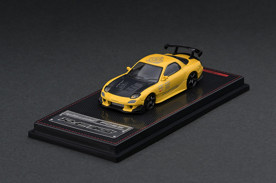 IG2064 1/64 Mazda RX-7 (FD3S) RE Amemiya Yellow | LINE UP | [公式