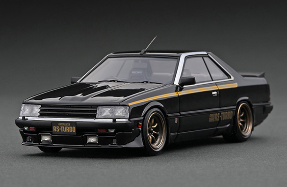 IG2328 1/43 Nissan Skyline 2000 RS-Turbo (R30) Black | LINE UP