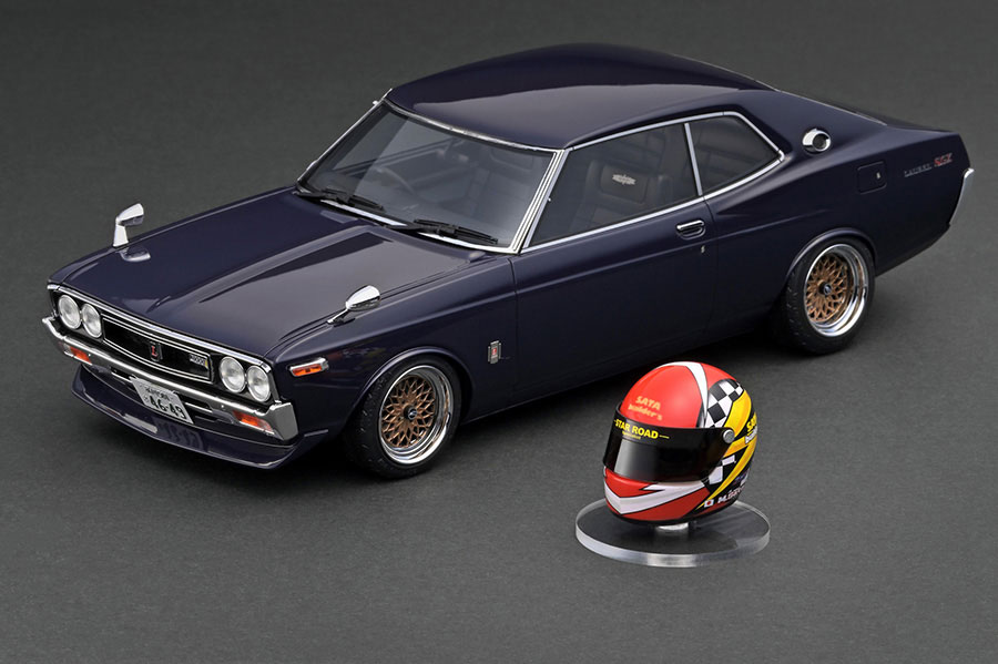 IG3547 1/18 Nissan Laurel 2000SGX (C130) Purple LED Ver. With Mr