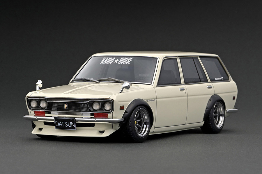 IG3153 1/18 Datsun Bluebird (510) Wagon White | LINE UP | [公式