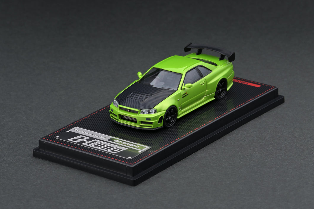 IG2126 Nismo R34 GT-R Z-tune Green Metallic – ignition model