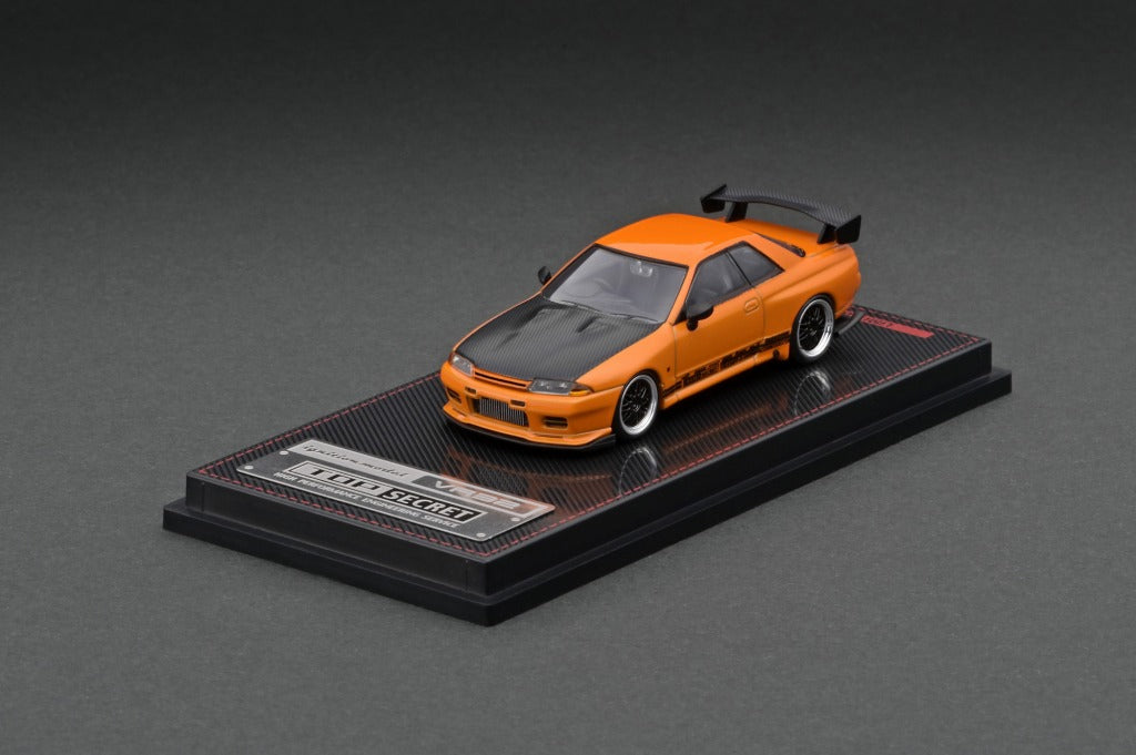 IG2397 TOP SECRET GT-R (VR32) Yellow Orange Metallic – ignition model