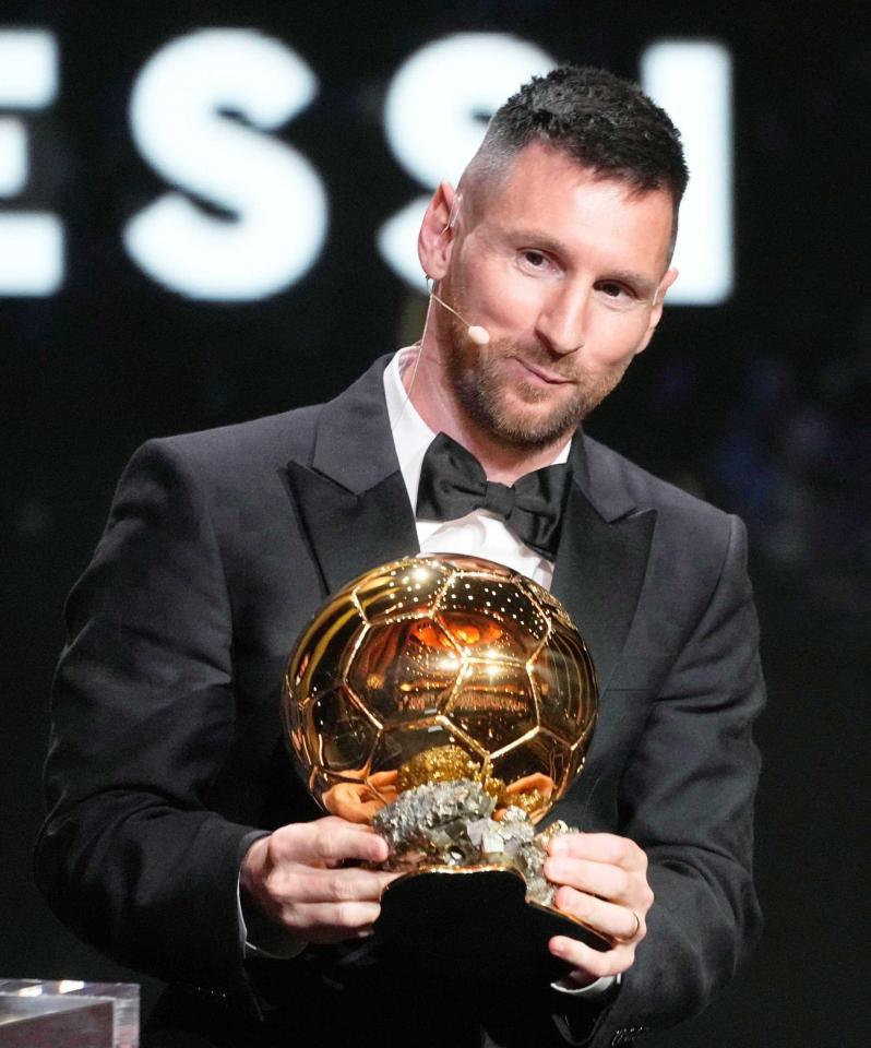 メッシ 8度目「バロンドール」受賞 史上最多更新！36歳で2年ぶり