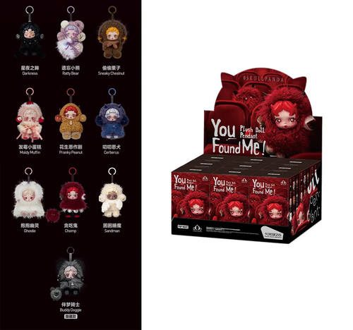 Authentic Blind Box Skullpanda You Found Me Series Gift Toy
