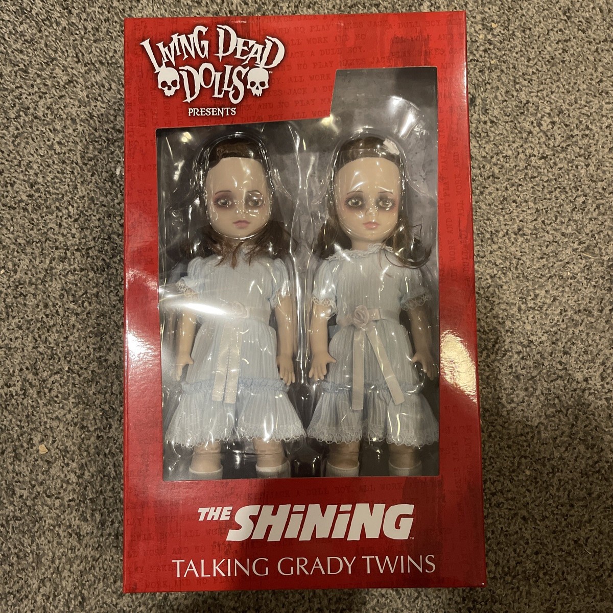 Mezco Toyz Living Dead Dolls Toys Shining Talking Grady Twins LDD