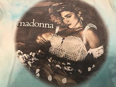 Rare Vintage Madonna 1985 Virgin Tour Shirt Size Small New wave