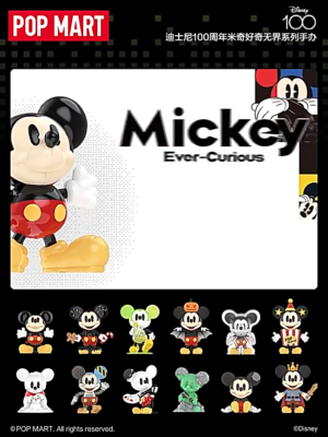 POP MART Mickey Ever Curious 100 Years Series Figures Confirmed