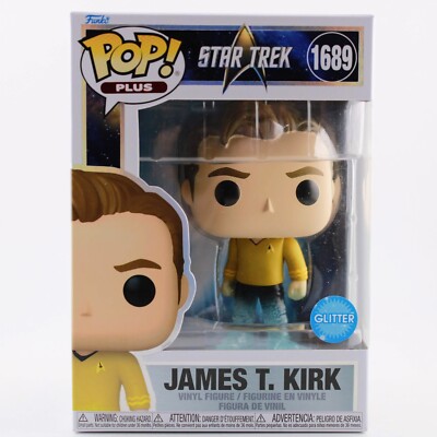 Funko Pop Star Trek - James T. Kirk (Glitter) - Vinyl Figure