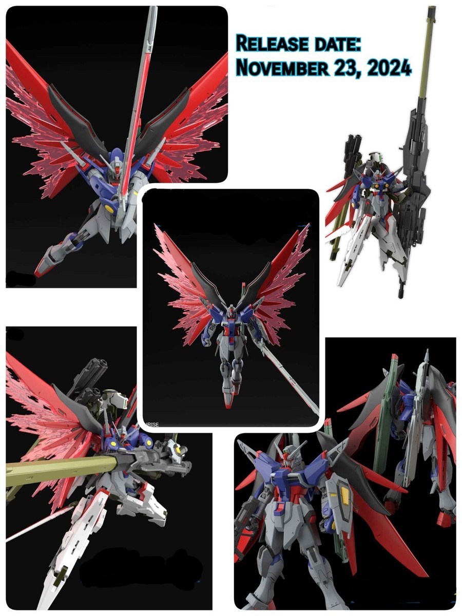 HG 1/144 Destiny Gundam Spec II & Zeus Silhouette BANDAI | eBay