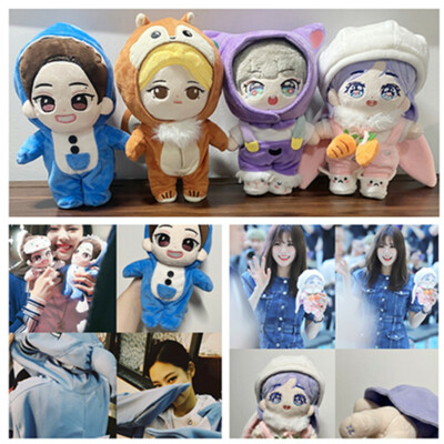 20cm KPOP Blackpink Plush Baby Idol Star JISOO JENNIE ROSE LISA