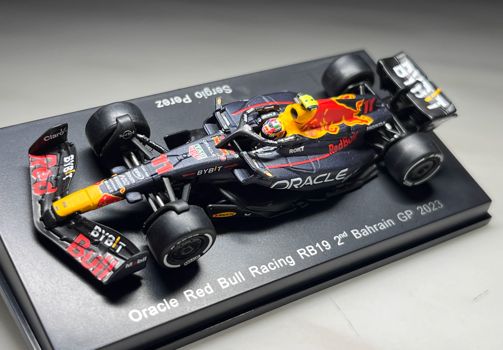 Spark 1:64 Oracle Red Bull Racing RB19 2nd Bahrain GP 2023 | eBay