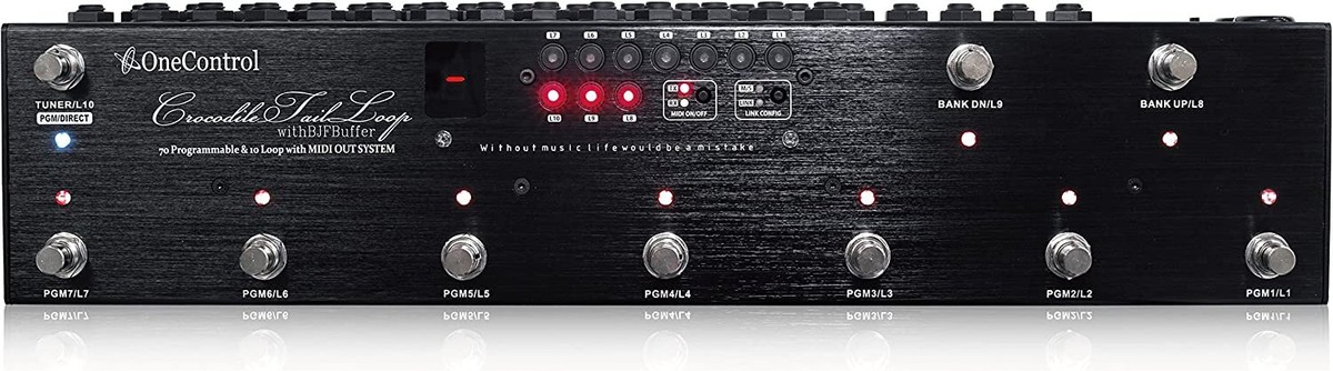 One Control Effector Programmable Switcher Crocodile Tail Loop