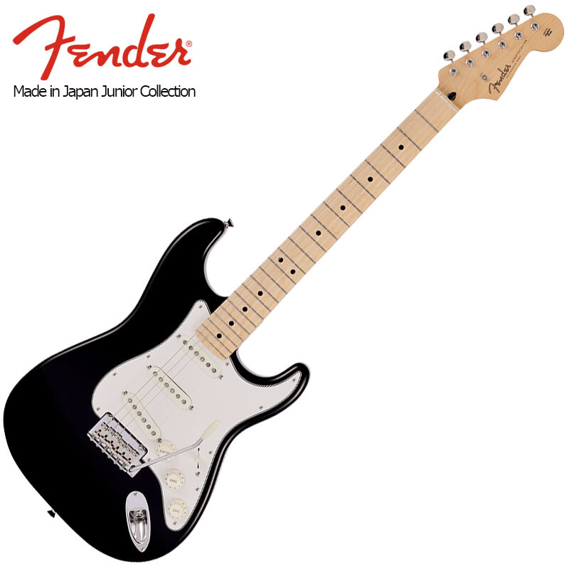 Fender Made in Japan Junior Collection Stratocaster Black maple