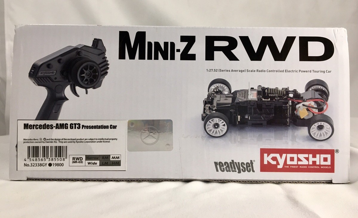 Kyosho MINI-Z RWD readyset Mercedes AMG GT3 Presentation Car