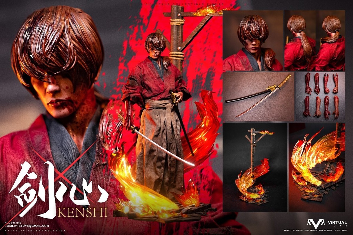 Virtual Toys VTS 1/6 VM-043B Kenshi Final Battle Ver Sca;e Figure