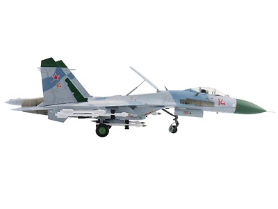 SUKHOI SU-27 FLANKER B AIRCRAFT #14 RUSSIAN AIR FORCE 1/72 HOBBY