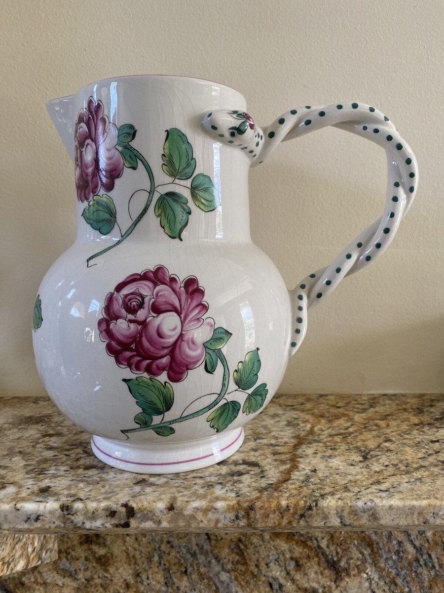 Tiffany & Co Strasbourg Flowers' Braided Snake Handle Ceramic