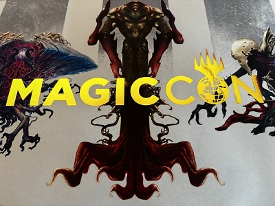 MTG Eldrazi Concept FOIL Playmat MagicCon Amsterdam Exclusive MH3
