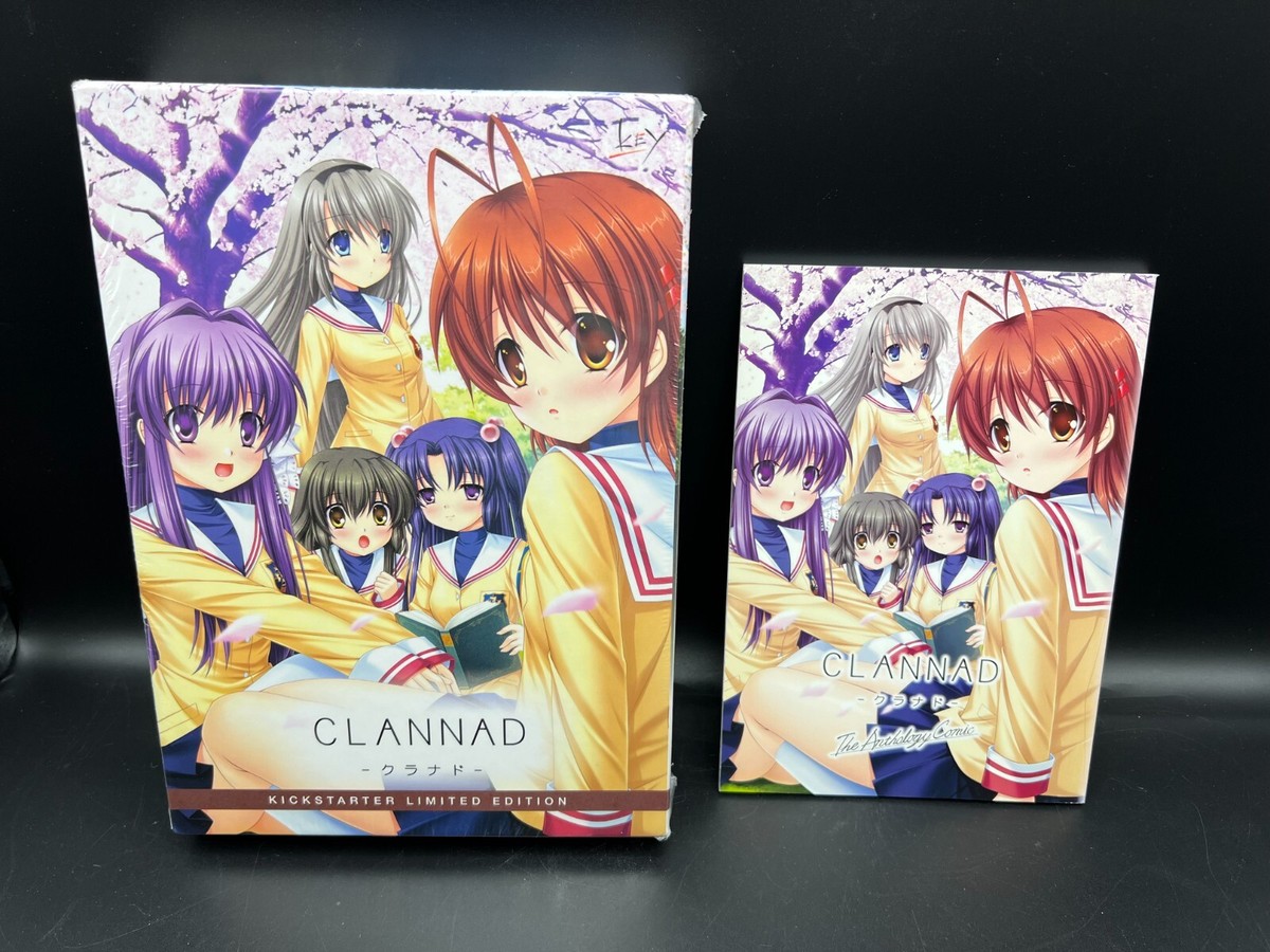 Clannad Kickstarter Limited Edition PC + Anthology Comic FACTORY