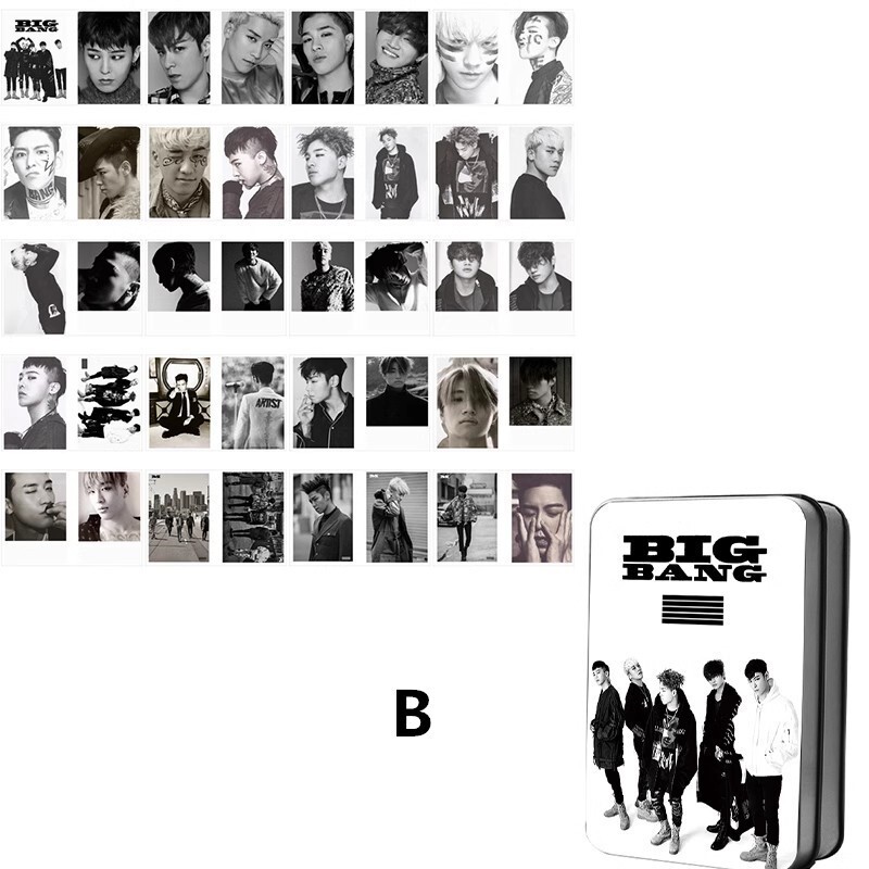 KPOP Bigbang G-DRAGON GD DAESUNG T.O.P TAEYANG 40pcs Polaroid LOMO