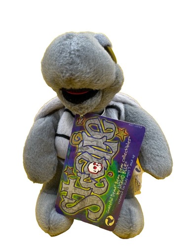 Grateful Dead CANDY MAN LIQUID BLUE Bean Bear 1991 1st Ed USA NWT